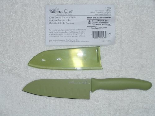 Color Coated Santoku Knife