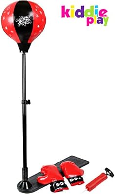 Boxing Large Kiddie Play Standing Boxing Set With Punching Ball And Gloves For Kids Punching Bags