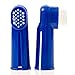 Mindful Pets Dog and Cat Toothbrush Set - 3 Tooth Brushes Plus 2 Finger Pet Brushes, Set of 5