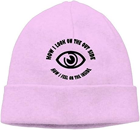 How I Look On The Out Side Musician Unisex Men/woman Fashion Skull Cap Variety Of Scarves Pink
