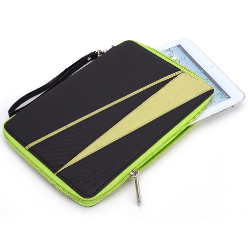 Kroo Teclast P85 Mini, P89s Mini, Tesco Hudl, THL W300, Tagital T7X 7", T-Mobile SpringBoard, Tomtom i71G Tablet Case | Desert Sage Universal Nylon Pouch 7 -8-Inch - Thumbnail 4
