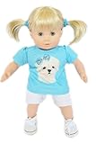 LITTLE MALTESE PUPPY OUTFIT FOR AMERICAN GIRL DOLLS BITTY TWINS