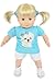 LITTLE MALTESE PUPPY OUTFIT FOR AMERICAN GIRL DOLLS BITTY TWINS