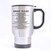 Gibbs'Rules Coffee Tea Cup Stainless Steel Travel Cup 14 Ounces