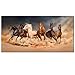 LevvArts Large Horse Wall Art for Living Room Running Horses Picture Prints on Canvas Modern Home Office Decoration Ready to Hang - 24