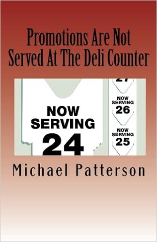 Promotions Are Not Served At The Deli Counter Michael - 