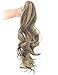 18″ 21″ Straight Curly Synthetic Clip in Claw Ponytail Hair Extension Synthetic Hairpiece 150g with a jaw/Claw Clipthumb 4