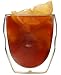 Moderna Artisan Series Double Wall 8 oz Beverage Glasses - Set of 4 Drinking Glasses