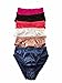 Peachy Panty 6 Pack Satin Shine Full Coverage Women's Panties Smooth Soft Nylon