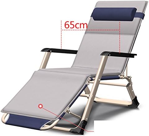 Widened Rollaway Bed/Single Bed/Bed Rest/Office Nap/Camp Bed/Simple Beach Bed/Folding Chair-E
