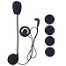 FreedConn 5 Pin Interchangeable Hard Mic and Soft Mic Speakers T-MAX, New VersionTCOM-SC T-COMVB Helmet Communication System [5-Pin Headphone Micro USB Interface]