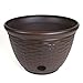 Liberty Garden Products Liberty 1920 High Density Resin Wicker Design Garden Hose Pot, Bronze primary