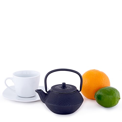 Old Dutch Cast Iron Saga Teapot, 11Ounce, Black Pricepulse