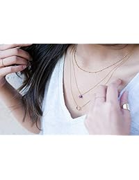 HONEYCAT Delicado juego de extensores de collar 2 pulgadas, 4 pulgadas, 6 pulgadas o 1 pulgadas, 3 pulgadas, 5 pulgadas en chapado en oro de 24 quilates, chapado en oro rosa de 18 quilates, o plata   Joyería minimalista y delicada