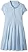 The Children's Place Girls' Little Uniform Short Sleeve Polo Dress, Day Break 44393, Small/5/6