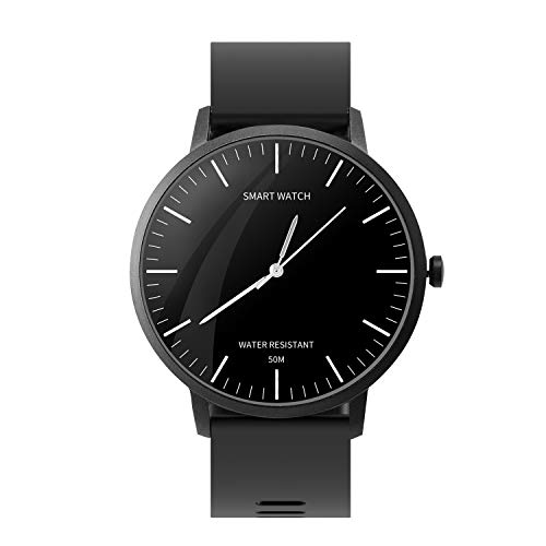BingoFit Surf Smartwatch Touchscreen Smart Watch Sport Smartwatch Quartz Analog Smart Watch for Men Women 50M Water-Resistant Fitness Activity Tracker Watch for Android Phones&iPhone