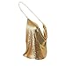 EFINNY Women's Summer Deep V Metal Alloys Clubwear Camisole Crop Tops Gold