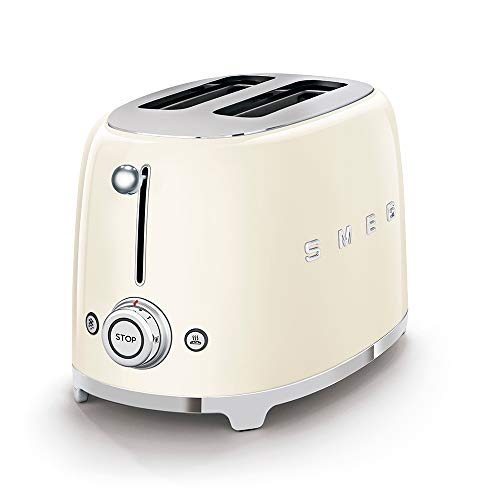 SMEG 2Slice Toaster & 1.7Liter Kettle in Cream Pricepulse