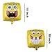 9Pcs Spongebob squarepants Balloons Birthday Party Supplies for Kids Baby Shower Party Decorations