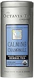 Octavia Tea Calming Chamomile (Organic, Caffeine-Free Herbal Tea), Loose Tea, 0.92 Ounce Tin
