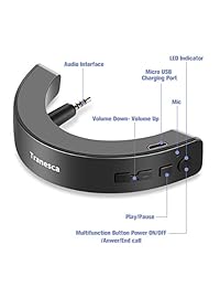 Tranesca   Adaptador Bluetooth inalámbrico compatible con Bose QC25