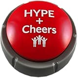 Air Horn Can Sound Effect with Applause and Cheers Noise Button Buzzer for Office Soccer Party Gag Gift DJ HYPE