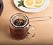 HIC Kitchen Fine Mesh Tea Strainer With Helper Handle, 18/8 Stainless Steel, 2.75-Inch, For Sifting, Straining, And Brewing Tea, Coffee, Or Cocktails