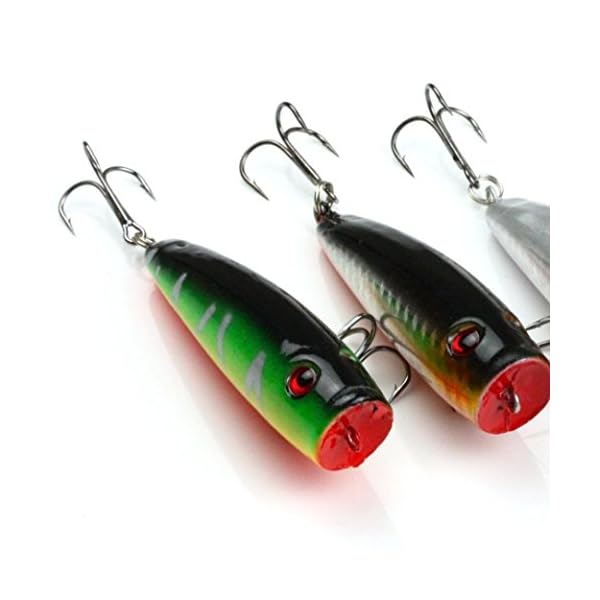 Fishing-BaitLaimeng-5pc-7cm-Fishing-Topwater-Floating-Popper-Poper-Lure-Hooks-Bait