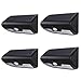 AUKEY Solar Lights, 4-Pack of 10-LED Motion Sensor Lights, Waterproof, Outdoor, Wall-Mounted Lighting for Garden, Patio, or Porch