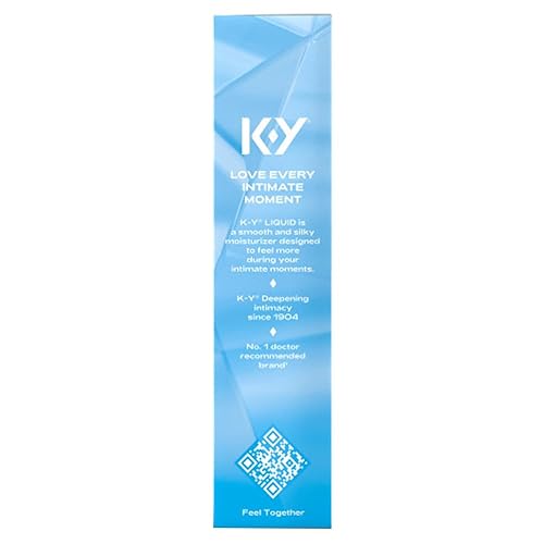 K-Y Liquid Lube, Personal Lubricant, NEW Water-Based Formula, Safe for Anal  Use, Safe to Use with Latex Condoms, for Men, Women and Couples, Body  Friendly 4.5 FL OZ (2 Pack) in Kenya |