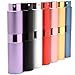 Nuobo 7Pack 8ML Perfume Atomiser Bottle Set for Travel Spray Scent Pump Case Empty Refillable 7Colors Available (8ml)