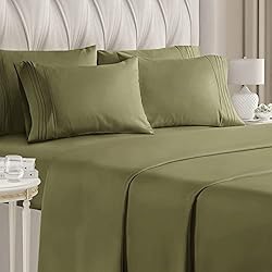 Full 6 Piece Sheet Set - Breathable & Cooling Bed