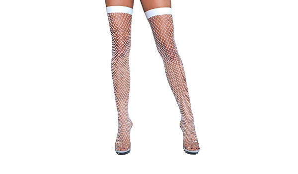 Sexy Be Wicked Fishnet Wide Band Thigh 