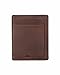 Andar The Scout Leather Slim Wallet Minimalist Front Pocket RFID Blocking Card Holder Made of Full Grain Leather