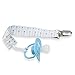 Pacifier Clip - 4 Unisex Pacifiers Holder Set for Girls and Boys - Best Dinky Leash for Teething Toys, Soothie, Baby Shower Gifts