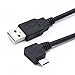 CableDeconn 5Ft USB to Micro USB Male Right 90Degree Angled Charging Cord and Sync Data Cable