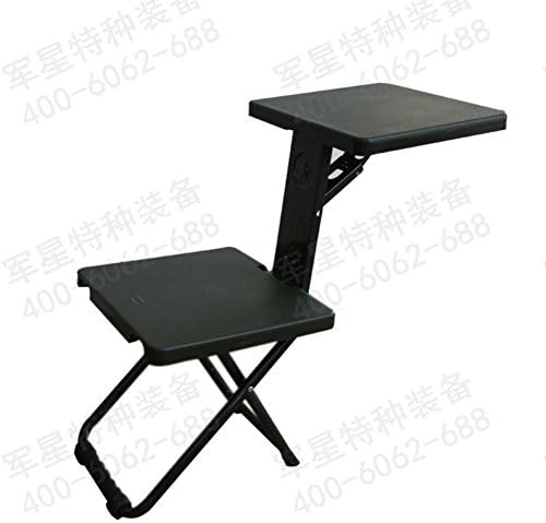ZDYYCNC Portable Folding Stool,Army Fans Multifunction Creative Outdoor Folding Chairs Folding Stool 220lbs 4.5kg