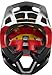Fox Racing Proframe Helmet Pistol White/Black/Red, L