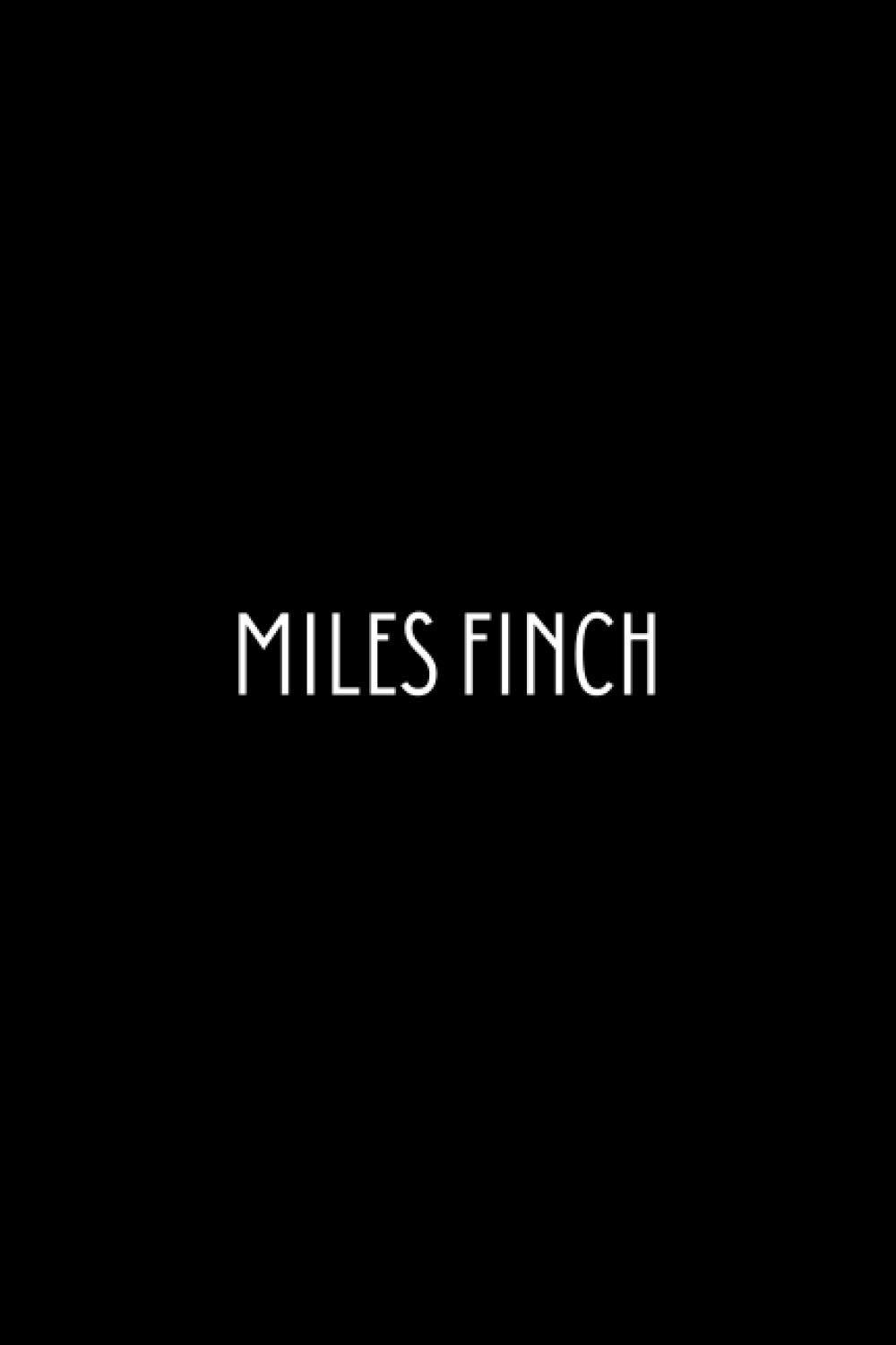 Miles Finch: Notebook 6"x9" Journal 120 Pages White Lined Paper