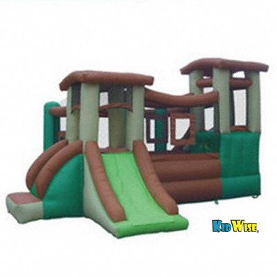KIDWISE Clubhouse Climber Bounce House