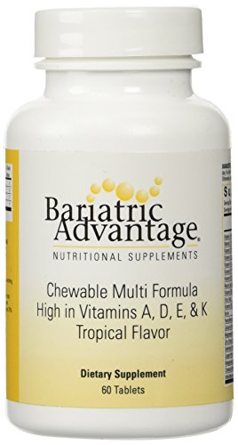 Bariatric Advantage Chewable Multi-vitamin ADEK Tropical 60 ct
