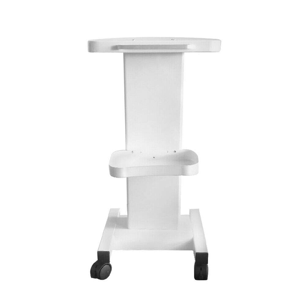 TFCFL Salon Trolley Stand Rolling Trolley Cart Beauty Wheel Holder Spa Cart White (No. 6 cart without socket): Beauty