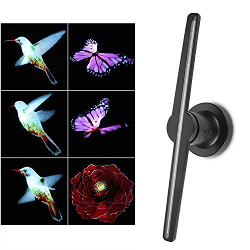Shentesel Holographic Imaging 3D LED Fan Advertising Display Light 43cmUS Plug