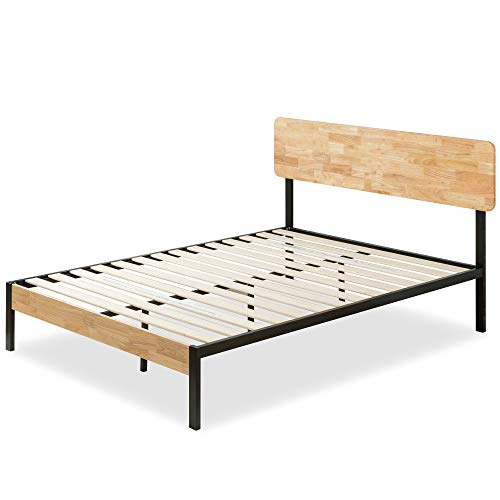 ZINUS Olivia Metal Platform Bed Frame / No Box Spring Needed / Wood