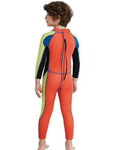 image for DIVE & SAIL Kids Wetsuit 2.5mm Neoprene Keep Warm for Diving Swimming 
