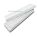TheDisplayGuys - 25-Pack #82 Cotton Filled Cardboard Paper Jewelry Boxes Gift Case - White Swirl (8.0