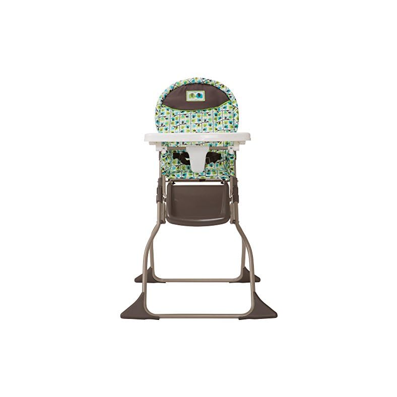 Cosco Simple Fold High Chair with 3-Position Tray (Elephant Squares)
