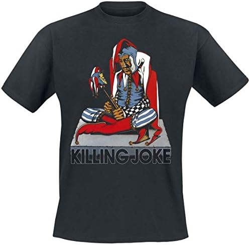Killing Joke T Shirt Empire Song Band Logo Official Mens Black