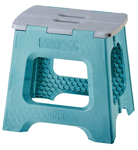 Vigar Compact Foldable Stool, 12-1/2