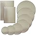 pizety White Cake Circles – 6
